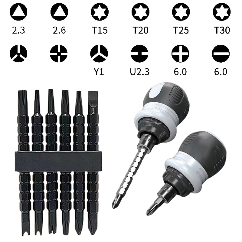Lisslune | Quick Helper Multifunctional Ratchet Screwdriver Set