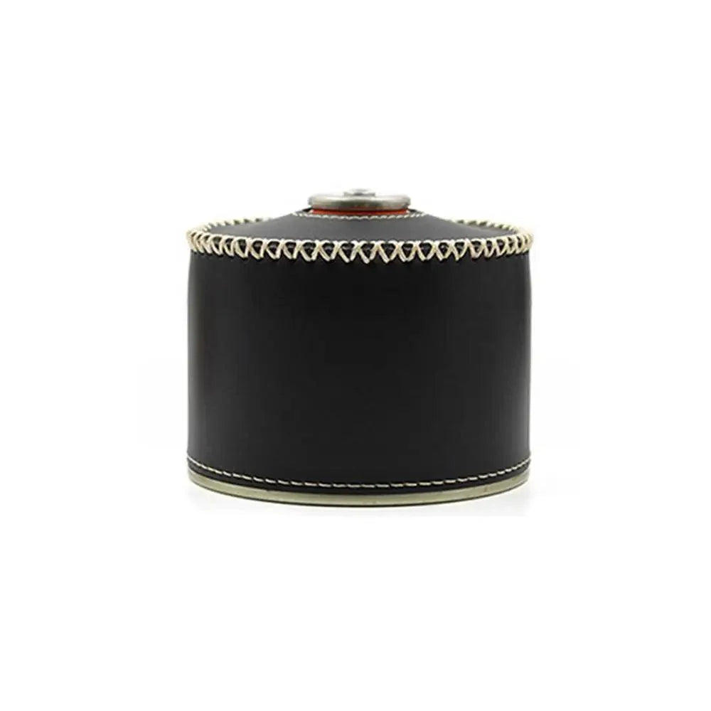 Lisslune | Retro Chic Leather Gas Can Cover - Stylish Air Bottle Protection