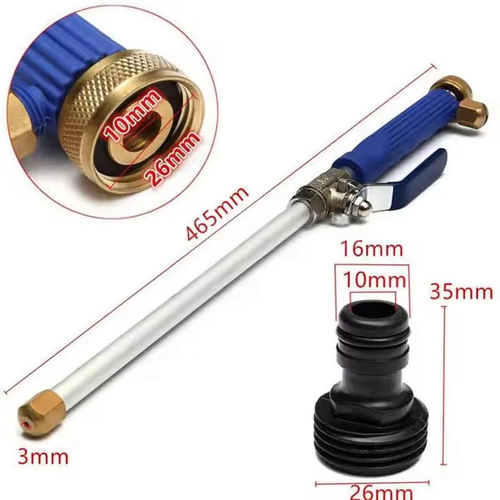 Rynx | New spray nozzle water hose wall mount high pressure water jet nozzle high pressure cleaner garden water gun car wash gun