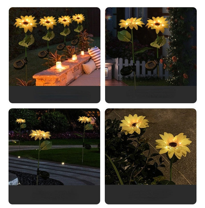Lisslune | Sunflower Waterproof Solar Led Garden Lights