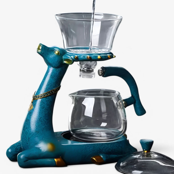 Lisslune | Glass Teapot with Infuser for Loose Leaf