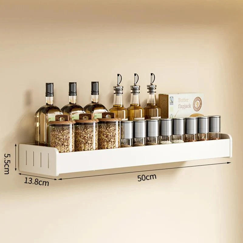 Lisslune | Space-saving aluminum kitchen shelf system