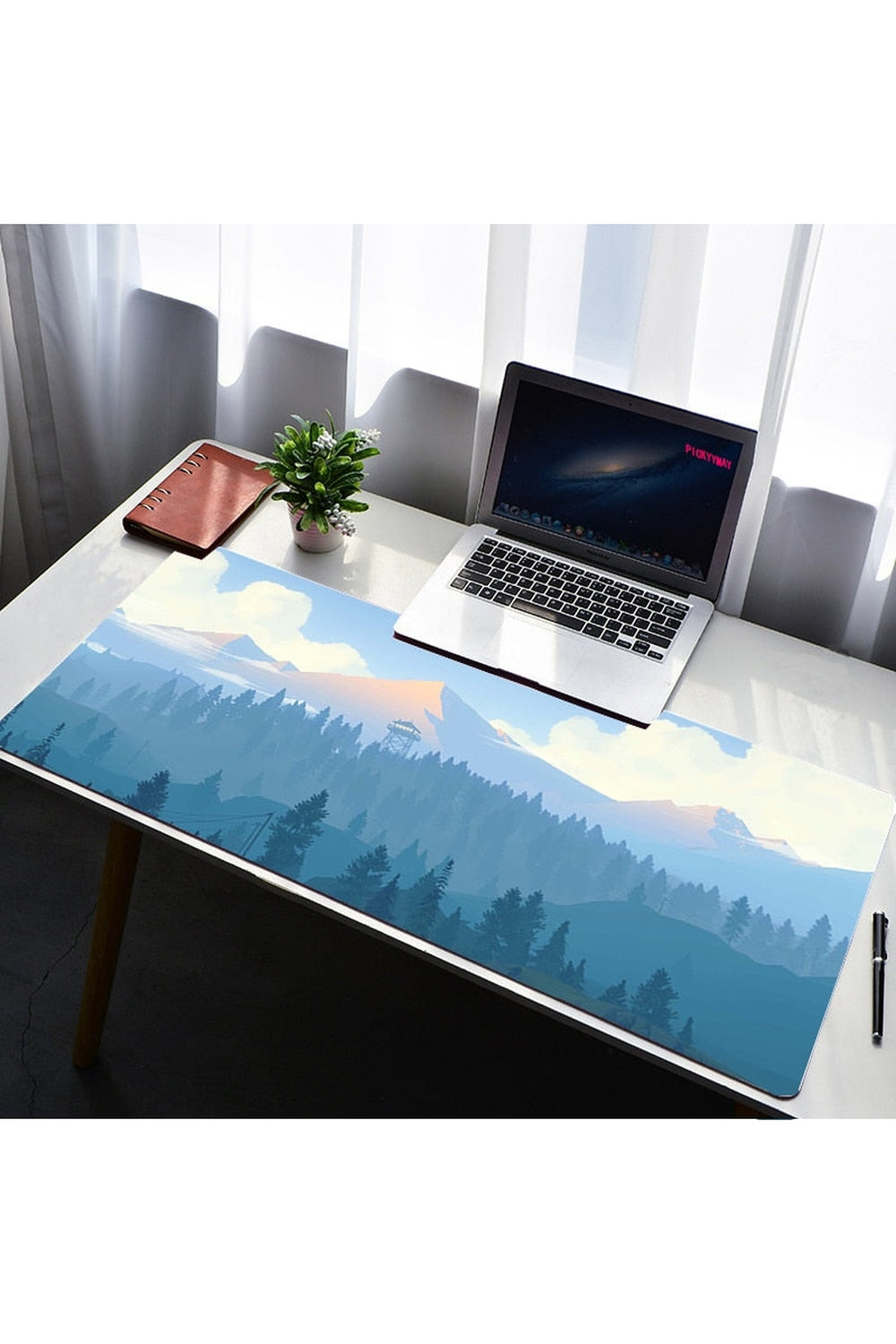 Lisslune | Forest Laptop Desk Pad
