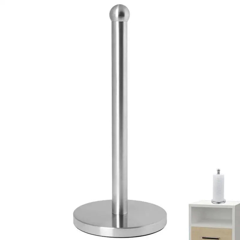 Lisslune | Elegant kitchen roll holder made of stainless steel with dual mounting options
