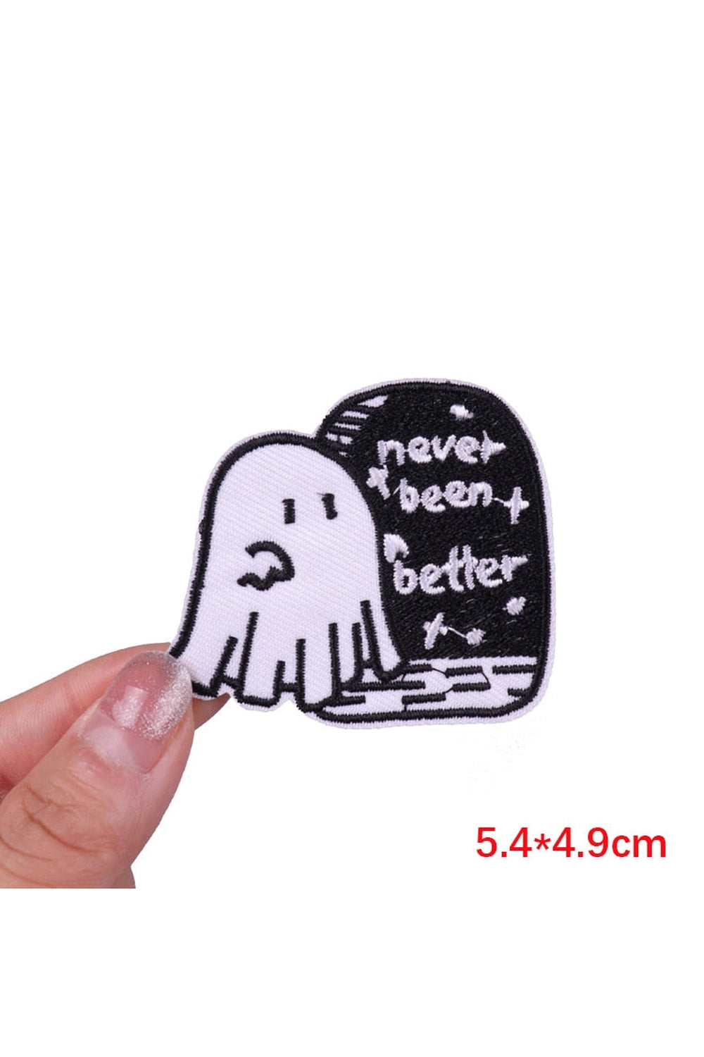 Lisslune | Ghost Style Embroidered Patch