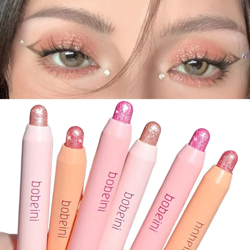 Rynx | Pearl Eyeshadow Stick Pencil Glitter Eyeshadow Waterproof Shimmer Silkworm Liner Pencil High Gloss Cosmetics Beauty Makeup