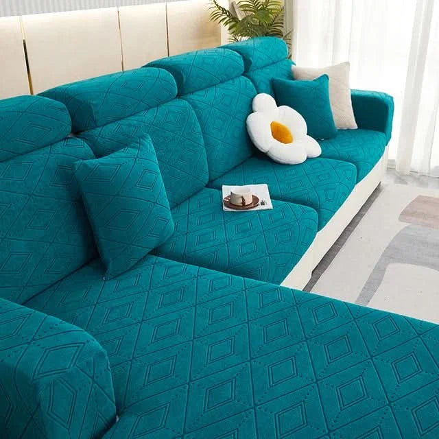 Lisslune | SlipBliss - Elegant Jacquard Non-Slip Sofa Cover