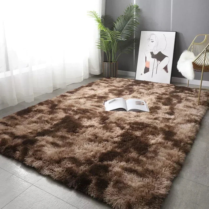 Lisslune | Fluffy Ultra Soft Non-Slip Rug with Memory Foam Cushion