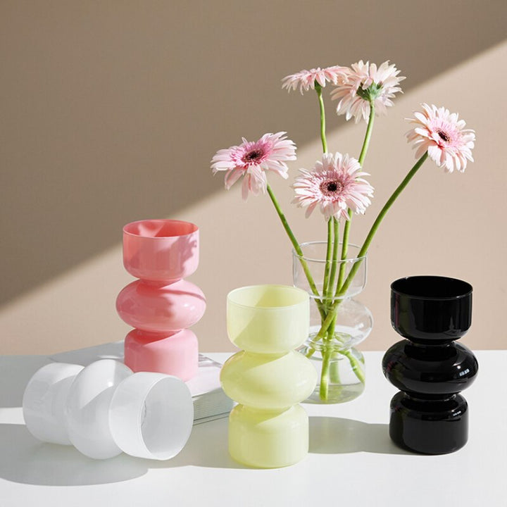 Lisslune | Glass Animal Vase - Multicolor