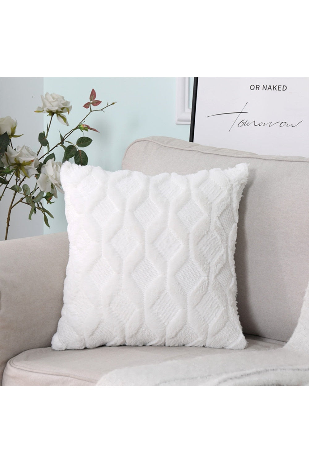 Lisslune | Rattan Plush Pillowcase