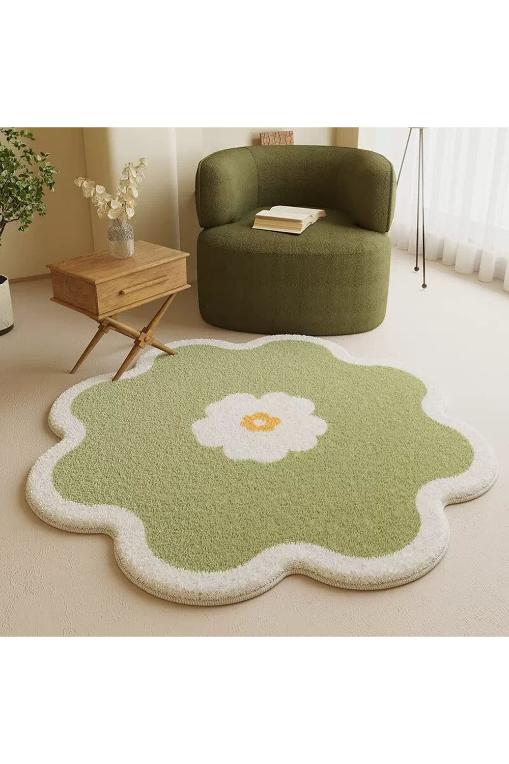 Lisslune | Floral Decor Rug