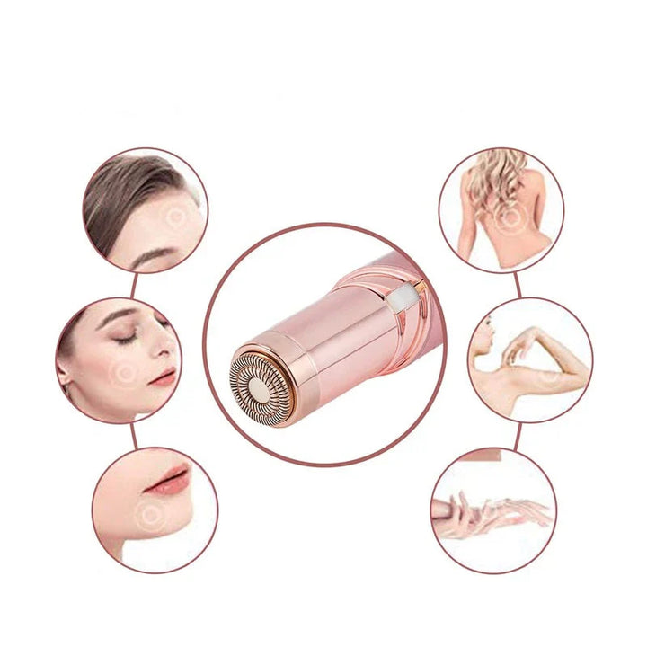 Lisslune | GlamSilk | Rechargeable epilator for women