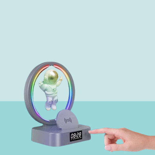 Lisslune | Galactic Astranout Alarm Clock RGB Speaker