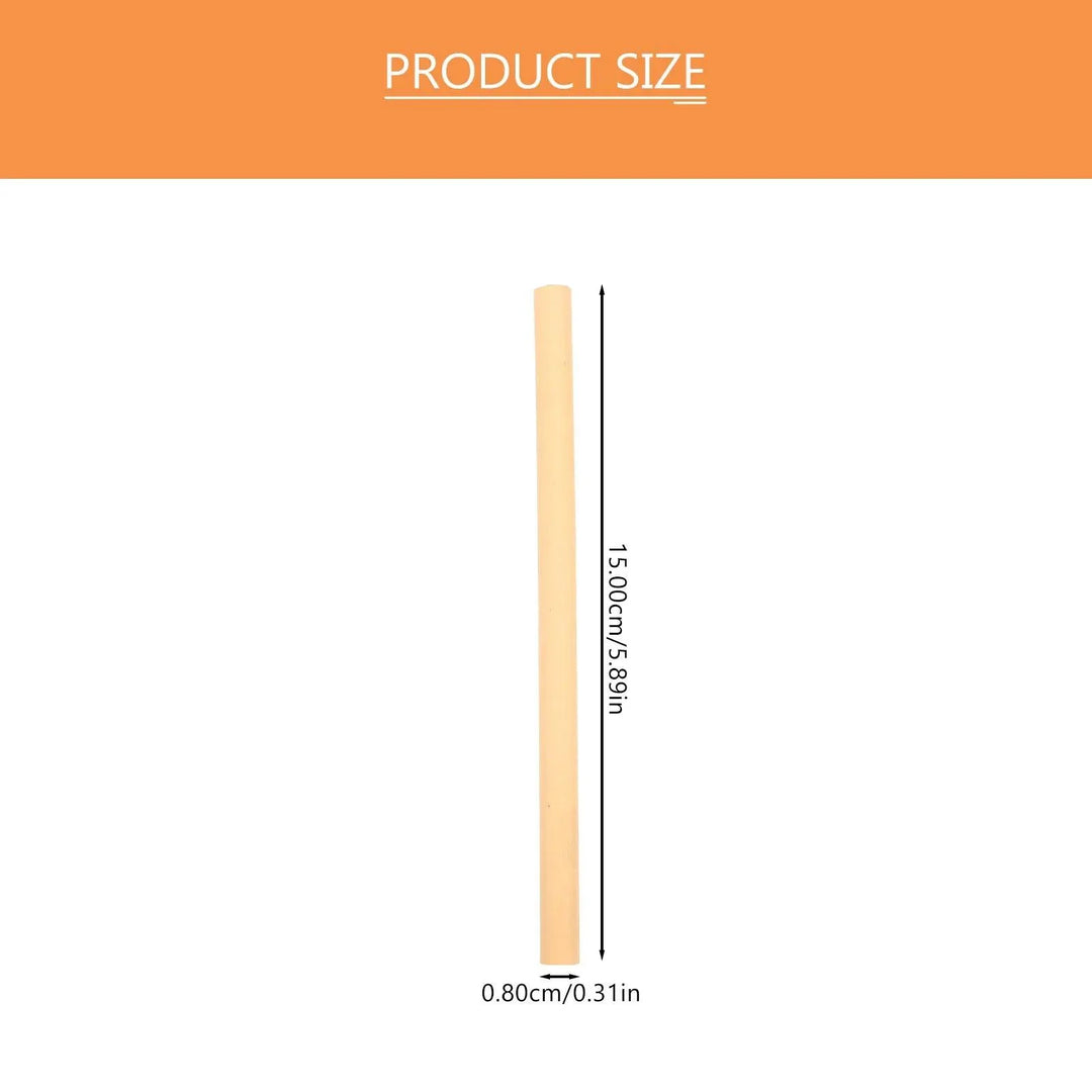 Lisslune | 100 pieces of eco-friendly bamboo bee tubes for improved pollination
