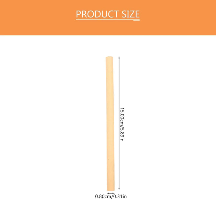 Lisslune | 100 pieces of eco-friendly bamboo bee tubes for improved pollination
