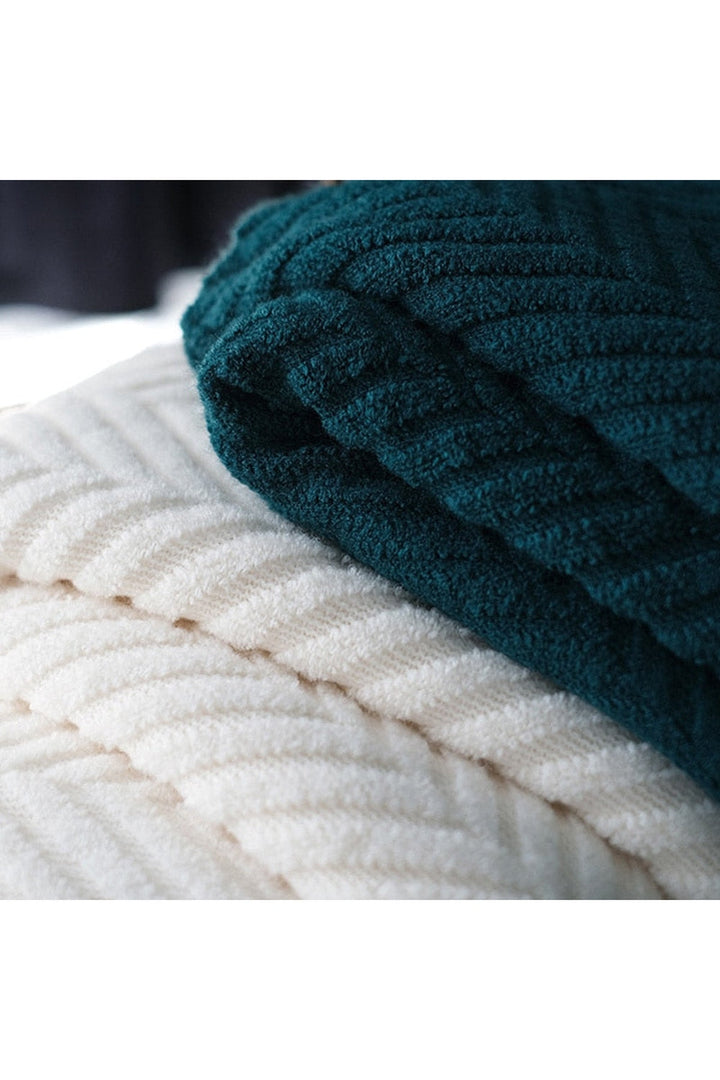 Lisslune | Zack Pattern Dark Academia Blanket
