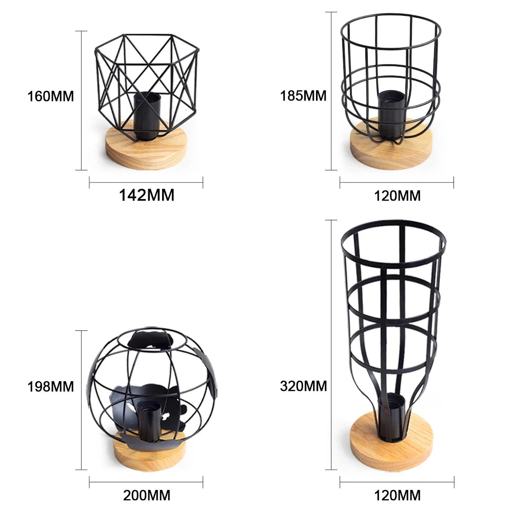 Lisslune | Wood LED Lamp