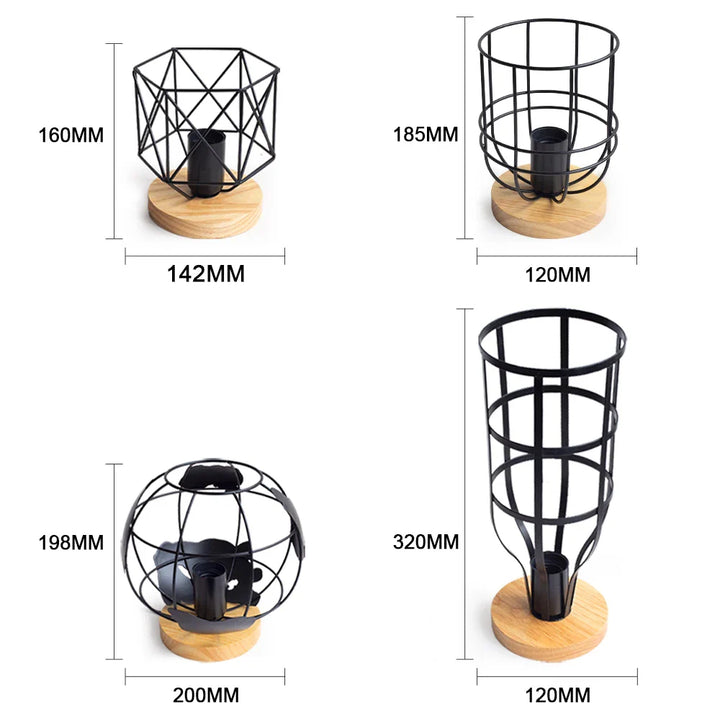 Lisslune | Wood LED Lamp