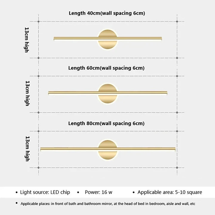 Lisslune | Modern Wall Lamp - Elegant Lighting for Every Room