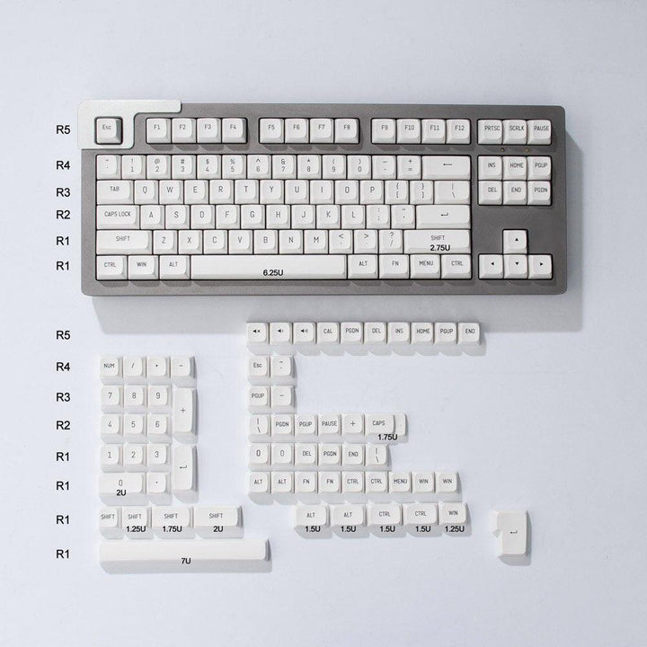 Lisslune | Upgrade your keyboard aesthetic with 150 MSA dual-color keycaps