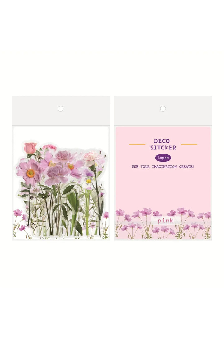 Lisslune | floral scrapbooking stickers
