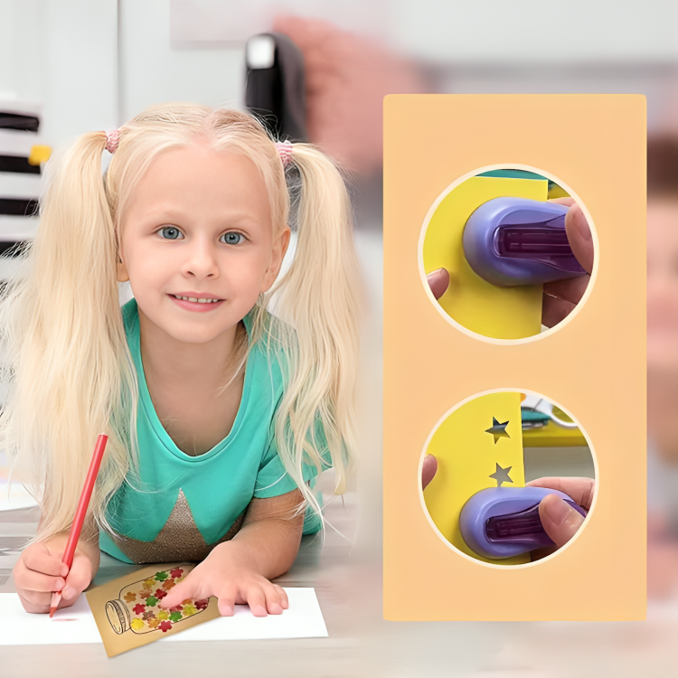 Lisslune | SnapShapes Craft colorful shapes with simple punches!