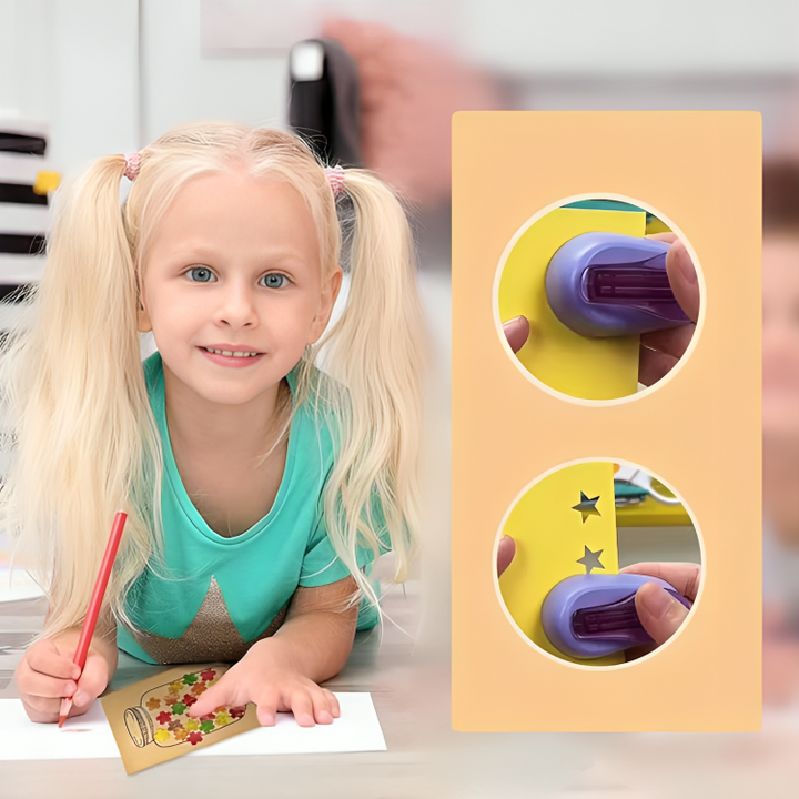 Lisslune | SnapShapes Craft colorful shapes with simple punches!