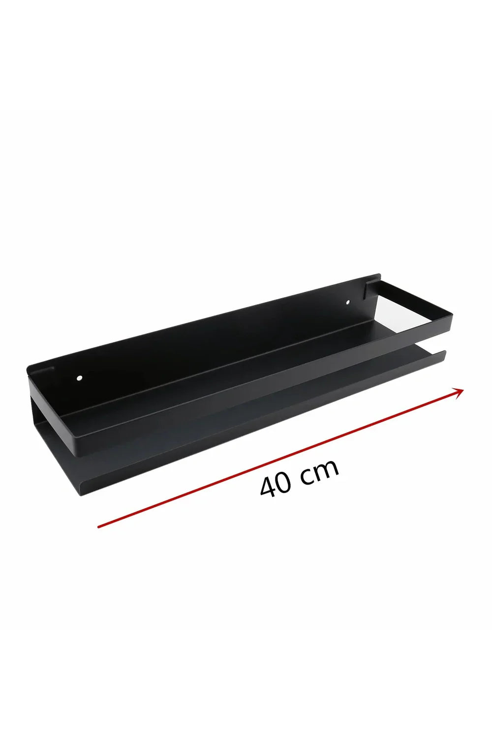 Lisslune | Modern black floating shelves