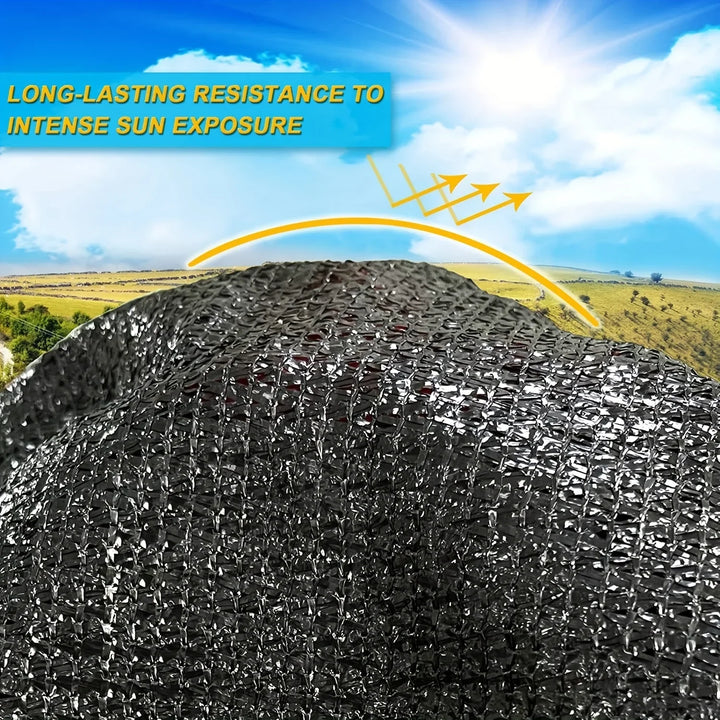 Lisslune | Black Shade Cloth Mesh Cover – SunGuard (1+1 FREE)