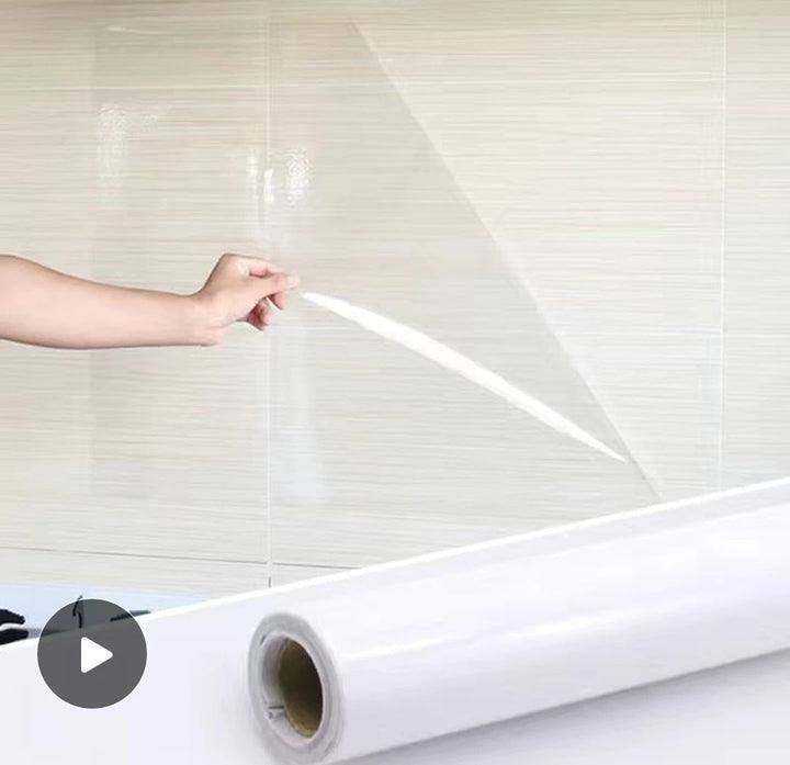 Lisslune | ProtectEase Self-adhesive protective film | Decorative film & surface protection | Waterproof & washable | DIY film for furniture & walls
