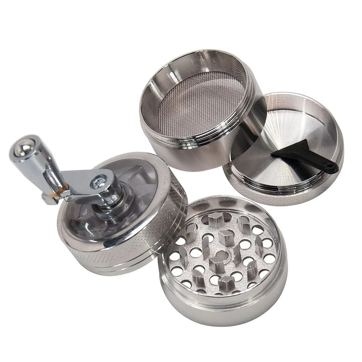 Lisslune | Nut and Hard Spice Mill - Hand tool for grinding nutmeg, ginger, rock salt, and peppercorns