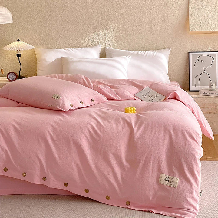 Rynx | 100% Cotton Duvet Cover Stripes Bedspread Skin-friendly Bedding Comforter Cover High-quality Duvet Cover duvet cover