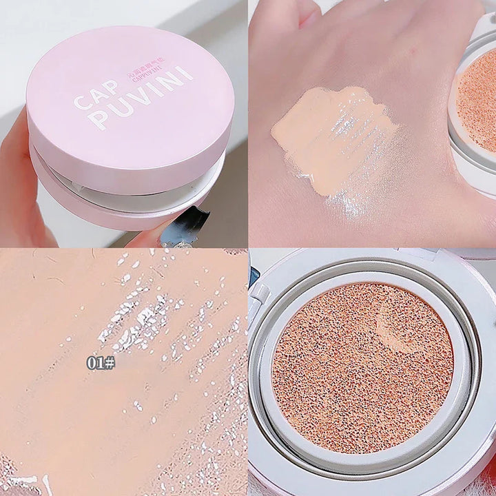 Rynx | Moisturizing Concealer Air Cushion CC Cream Naturally Waterproof Brightening Cushion Foundation High Coverage Makeup Base Cosmetics