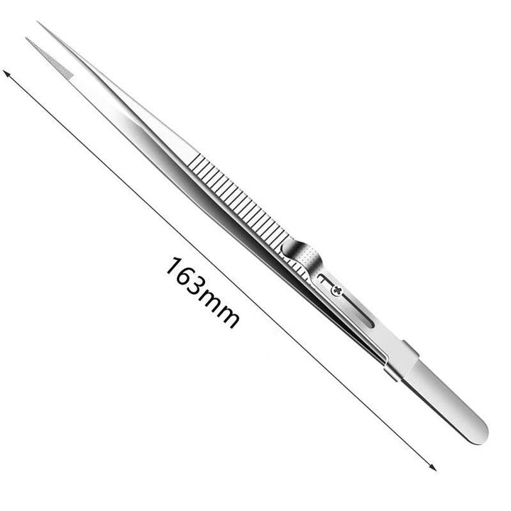 Lisslune | Delicate Task Precision Tweezers set with secure sliding lock mechanism