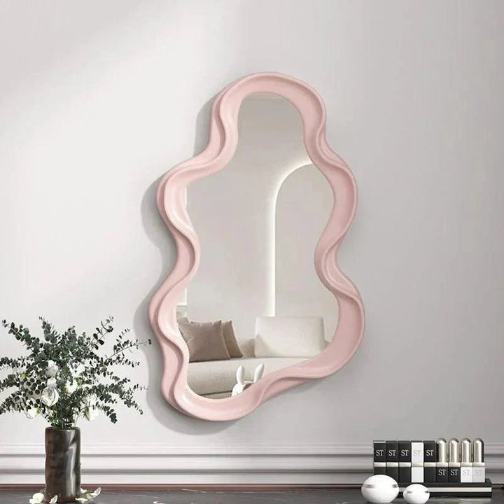 Lisslune | Spiegelia Decorative Cloud-Shaped Mirror - for Living Room, Bedroom & Bathroom