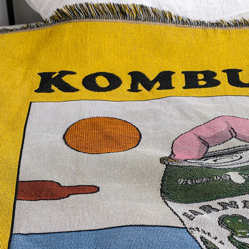 Lisslune | Kombucha Art Blanket