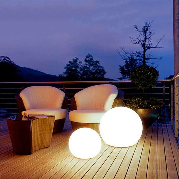 Lisslune | Shiny Moon Solar LED Waterproof Garden Ball Light