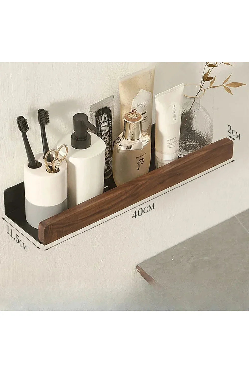 Lisslune | Vanity wall shelf