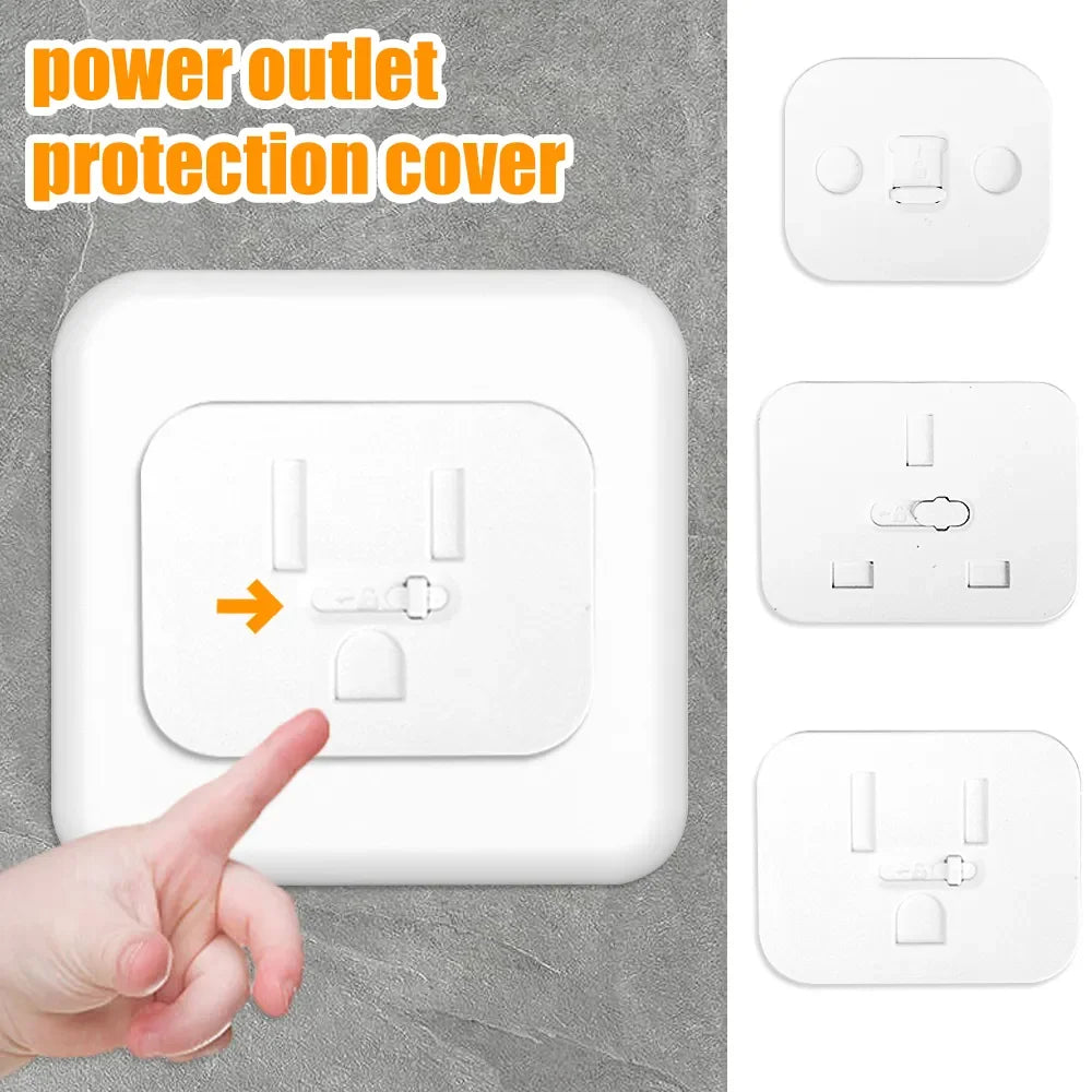 Lisslune | Slide Lock Protective Childproof Power Socket Cover