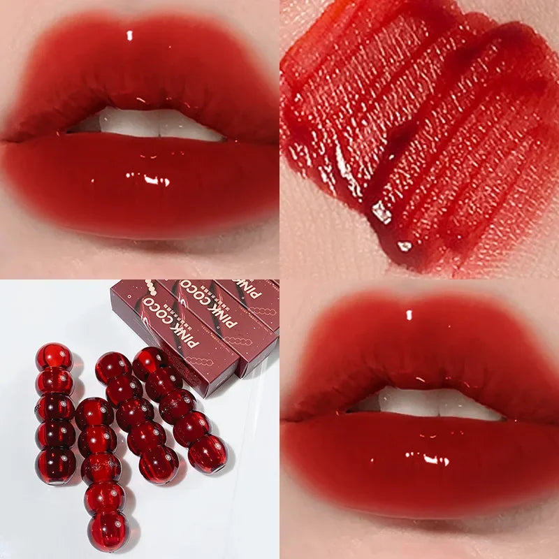 Rynx | Mirror Lipstick Lip Glass Mist Rose Long-lasting moisturizing Nude Lipsticks Lipgloss Non-sticky Sexy Lip Makeup Cosmetics