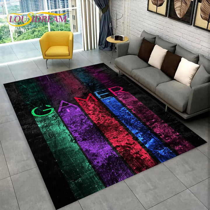Lisslune | GameJoy Playmat – Soft 3D Gamepad Floor Mat for Children and Gamers
