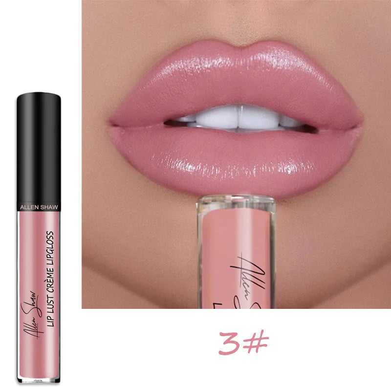 Rynx | 12 Colors Sexy Women's Lipstick Waterproof Long-lasting Moisturizing Lip Gloss Vivid Color Lip Gloss Women's Make-up maquiagem
