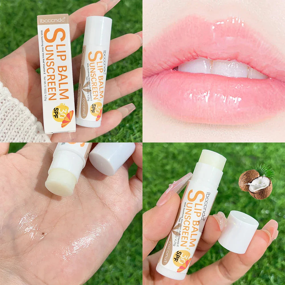 Rynx | Moisturizing Lip Balm Colorless Long-lasting Moisturizing Lipstick Reduces Lip Lines Anti-drying Moisture Fruit Lip Care Cosmetics