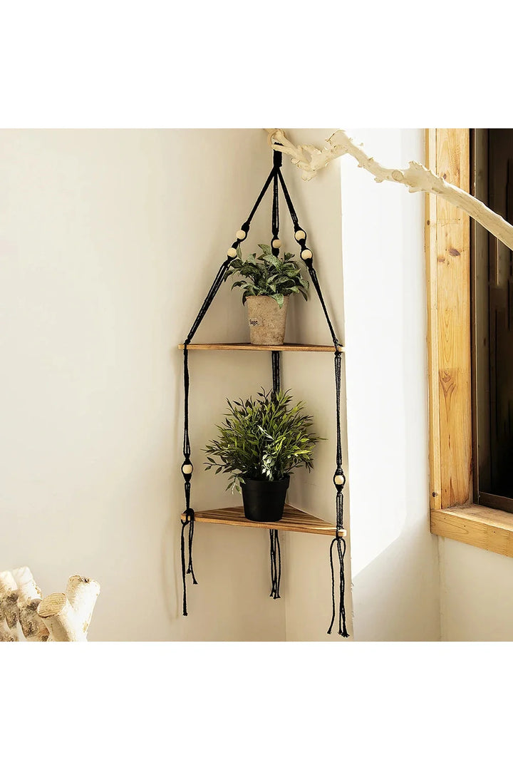 Lisslune | Corner wall shelf