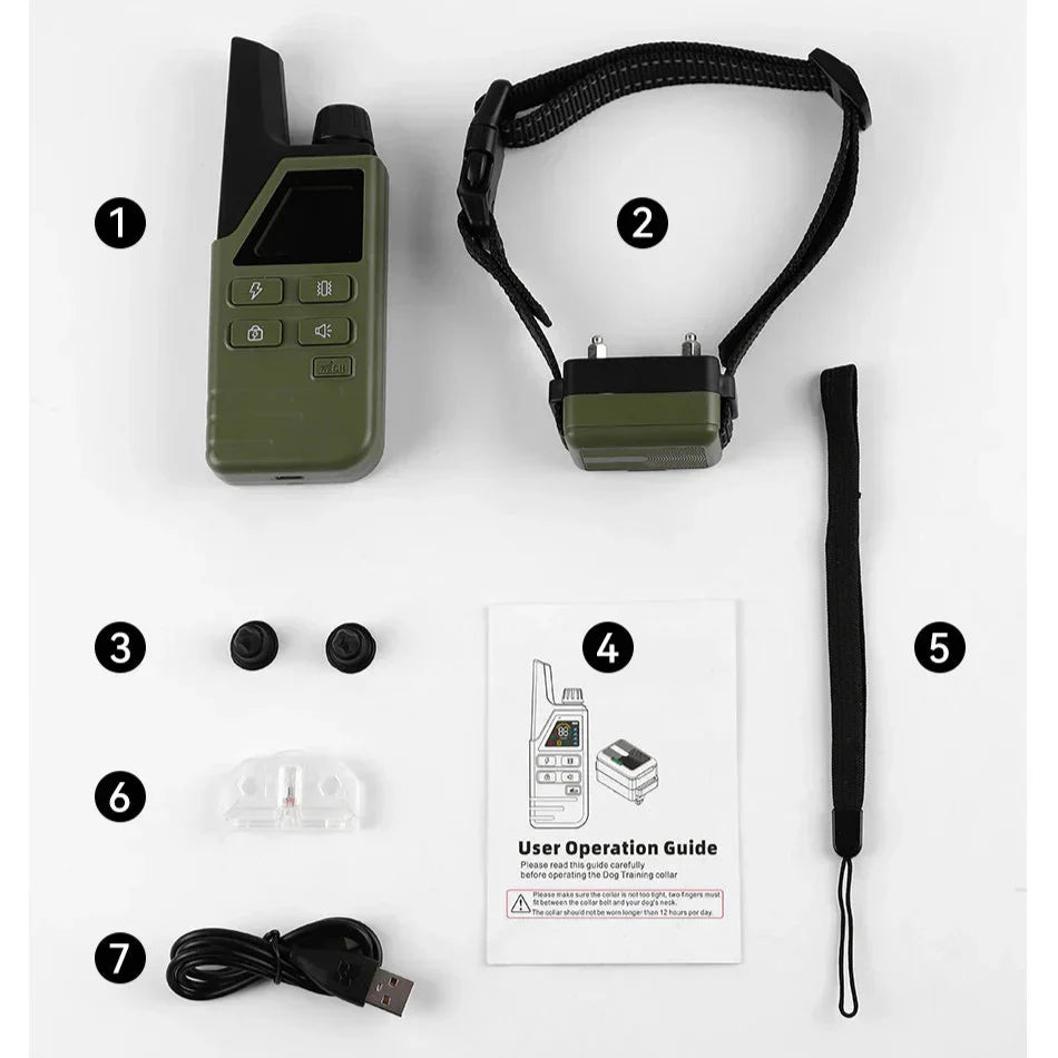Lisslune | JECO – Professional Dog Training Collar | Anti-Bark & Remote Control