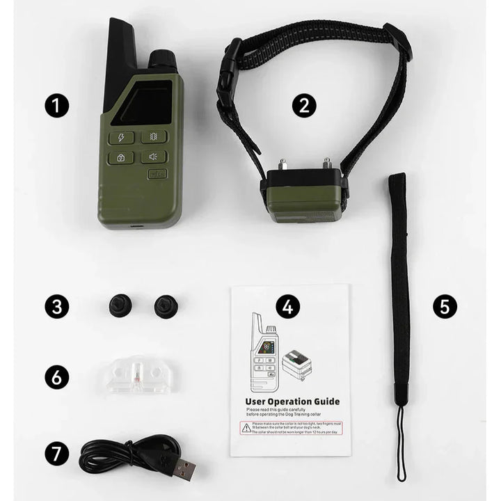 Lisslune | JECO – Professional Dog Training Collar | Anti-Bark & Remote Control