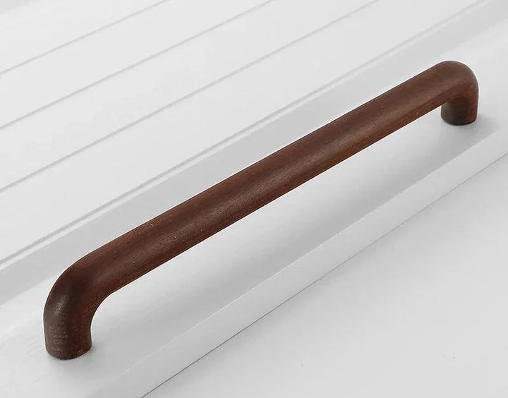 Lisslune | Chic Wooden Cabinet Knobs - Distinctive Walnut & Beech Drawer Handles for Elegant Home Interiors