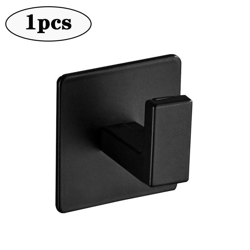 Lisslune | Elegant black wall hook for stylish home organization