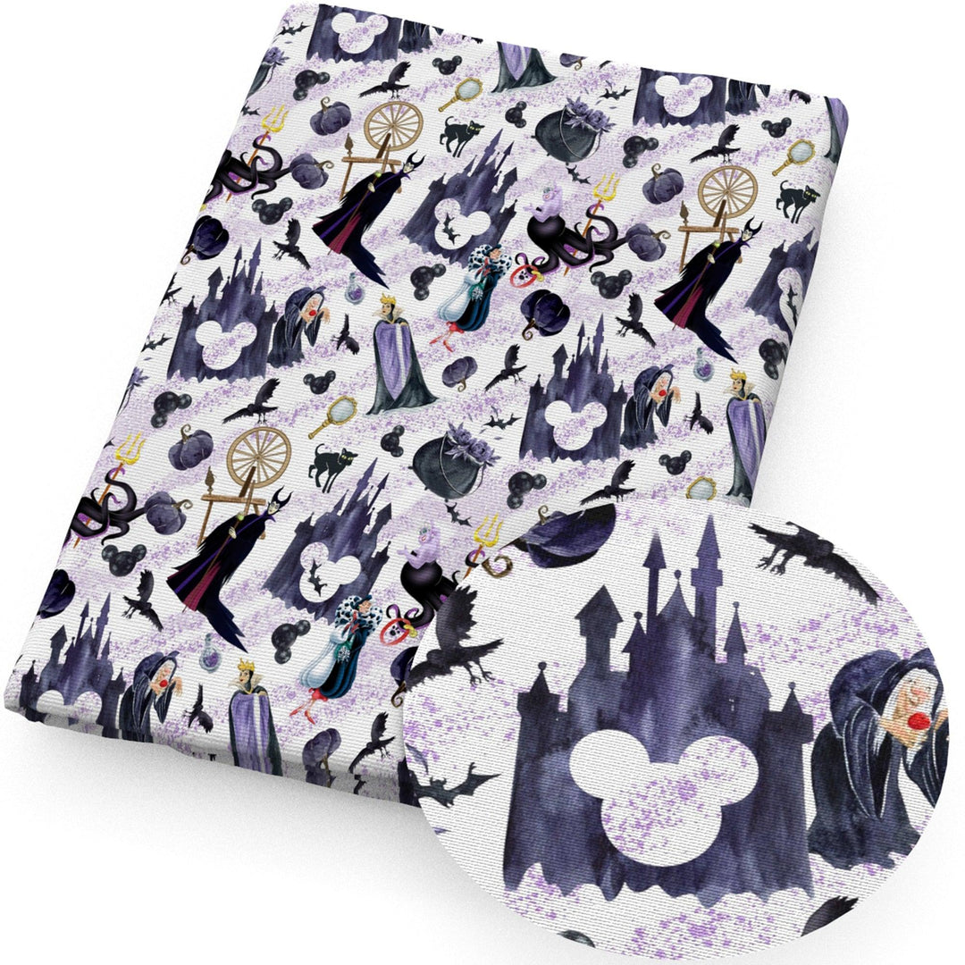 Lisslune | Halloween Magic Synthetic Leather Crafting Sheets - Ignite your creativity!