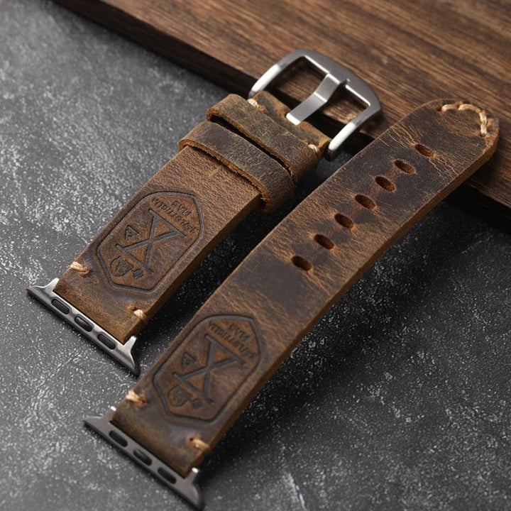 Lisslune | Handcrafted leather cowhide Apple Watch band